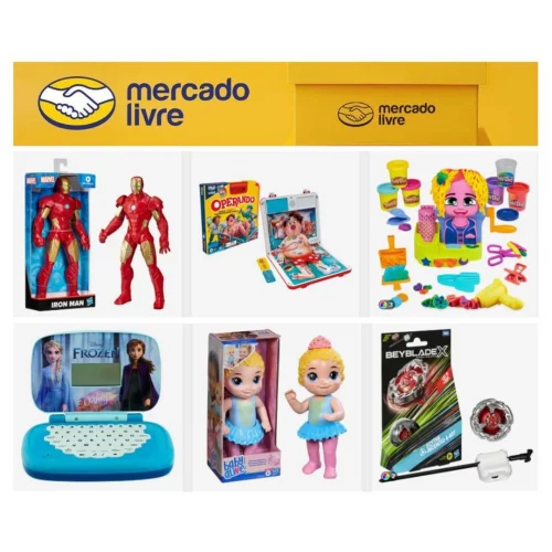 20% off em brinquedos a partir de R$ 100