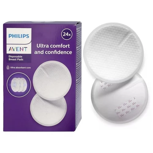 Absorvente Para Seios Descartável 24 Unidades, Philips Avent