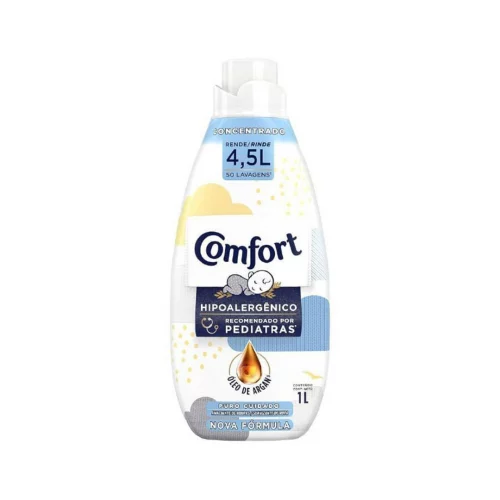 Amaciante Concentrado Comfort Puro Cuidado 1L