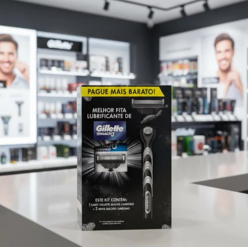 BARATOOOOO 🪒💈É 1 APARELHO + 2 REFIS da Gillette Match3! 😱  #Amazon