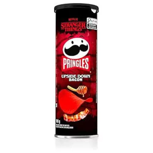 Batata Pringles Stranger Things Bacon 100g
