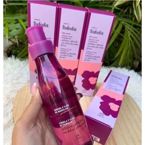 Body Splash Tododia Ameixa e Flor de Baunilha 200 ml