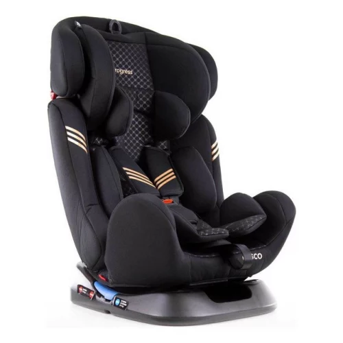 🛍️Cadeirinha Cosco Kids, Progress, 0 A 36kg, Preto Bronze