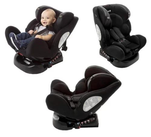 Cadeirinha Multifix 0 a 36kg com Isofix, Safety 1st - Black Urban