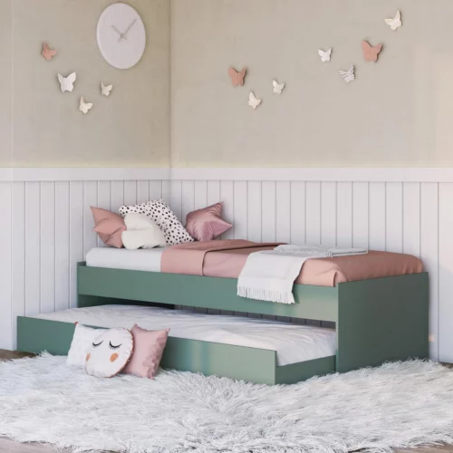 🧡 Cama Solteiro Bicama Ditália CM-20