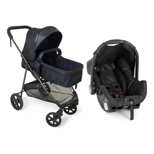 🛍️Carrinho Bebê Conforto Napoli Travel System Cobre Galzerano