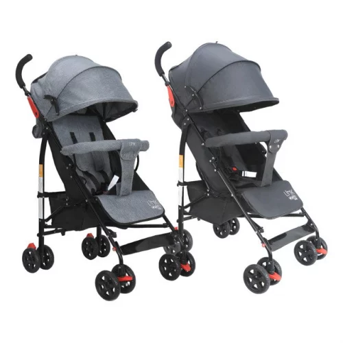 🛍️Carrinho De Bebê Guarda Chuva Modo Berço Link Maxi Baby