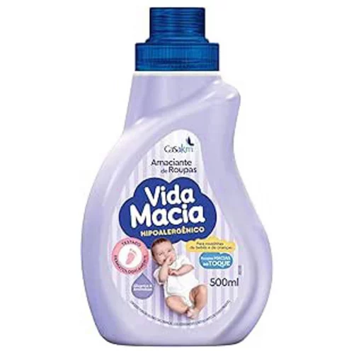 Casa Km Amaciante Vida Macia Glicerina & Amêndoas 500Ml