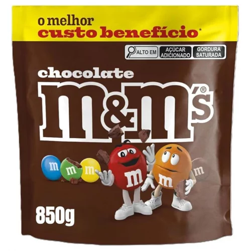 Chocolate M&M'S Ao Leite 850g