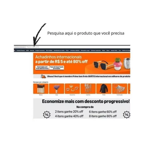 CORREEEEEEEE! Voltouu!! Veja na imagem como pesquisar outro produto