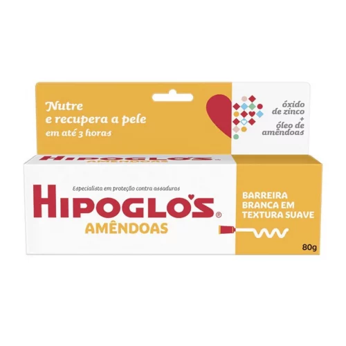 Creme Preventivo de Assaduras Hipoglós Amêndoas 80g Creme Preventivo de Assaduras Hipoglós Amêndoas 80g