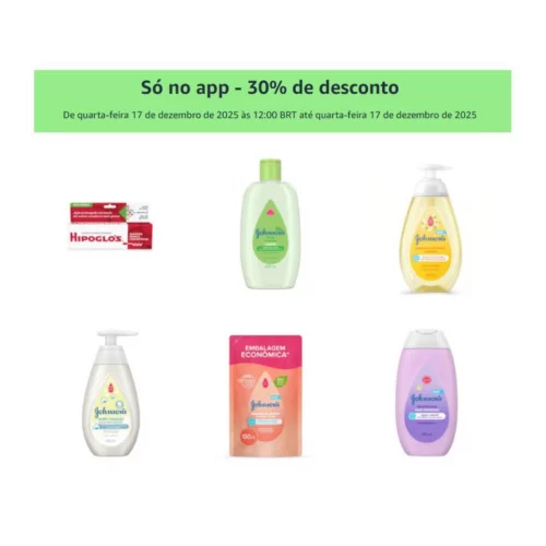 🚨Cupom de 30%off em produtos selecionados!