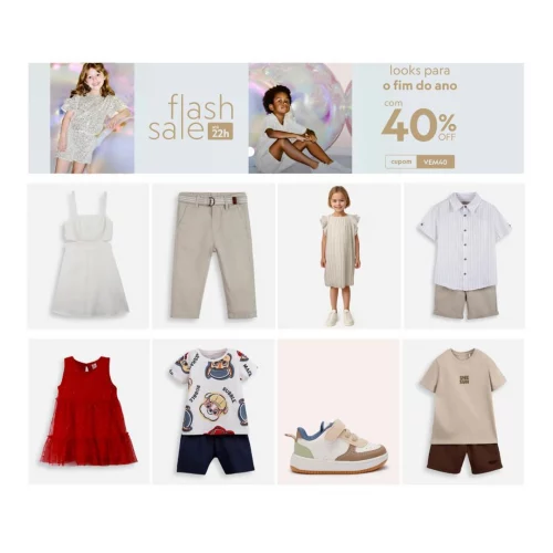 Cupom de 40% off C&A até as 22hs!😱