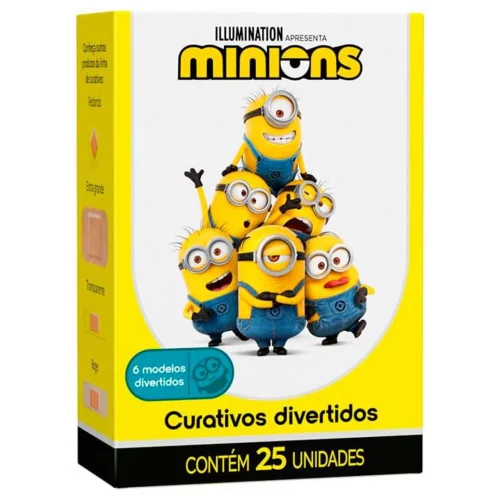 Curativo Minions 25 Unidades  Cremer