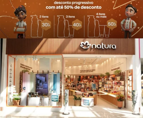Desconto Progressivo Natura