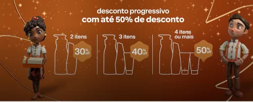 🔥Desconto Progressivo NATURA + CUPOM