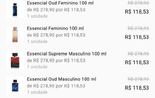 É O MENOR PREÇO DO ANOOO!!  ESSENCIAL POR R$118,53 🤯🔥