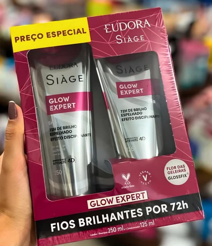 🩶 EUDORA É QUALIDADE ‼️ Cabelos alinhados, brilhosos e sem frizz ✨