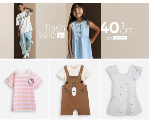 Flash Sale na C&A até as 22hs!🏃🏼‍♀️‍➡️