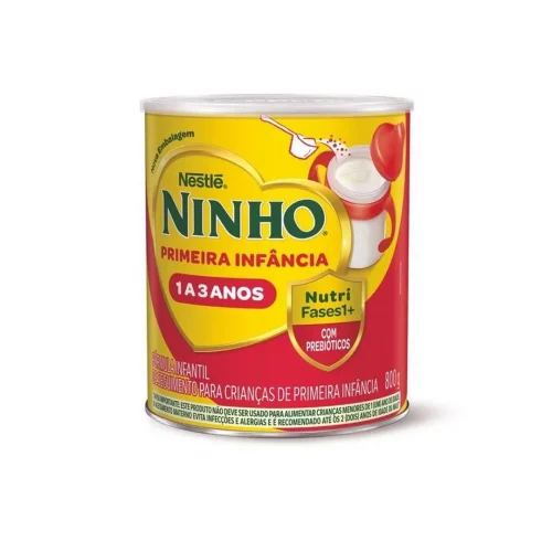 Fórmula Infantil Nestlé Ninho Fases 1+ 800g