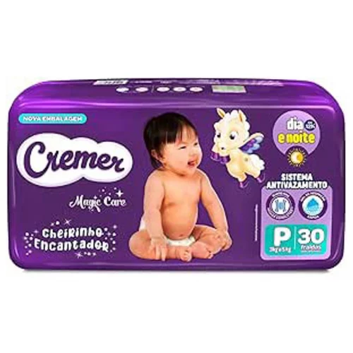 Fralda Cremer Magic Care P com 30