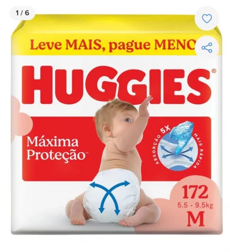 Fralda Huggies Supreme Care Fralda Huggies Supreme Care