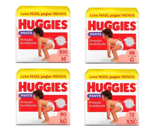 Fralda Huggies Supreme Care Roupinha