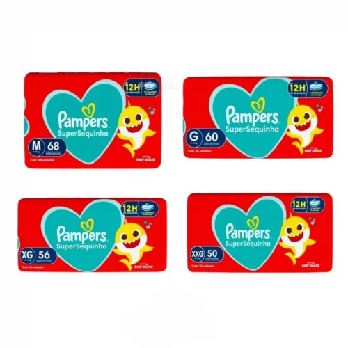Fralda Pampers Supersequinha