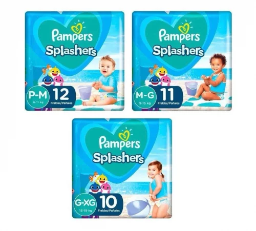 Fralda Para Água Pampers Splashers