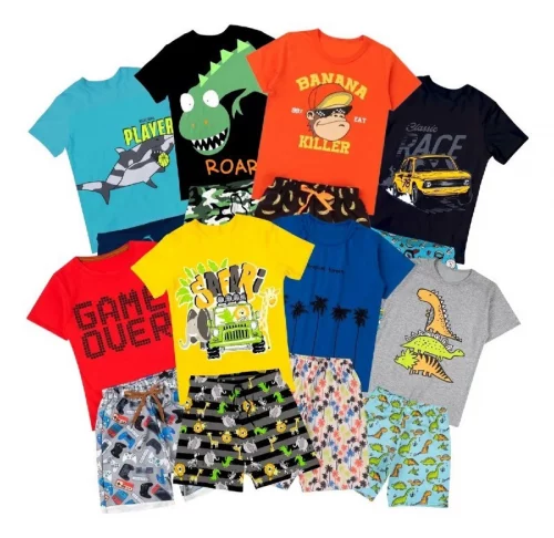 Kit 3 Conjuntos Menino Verão