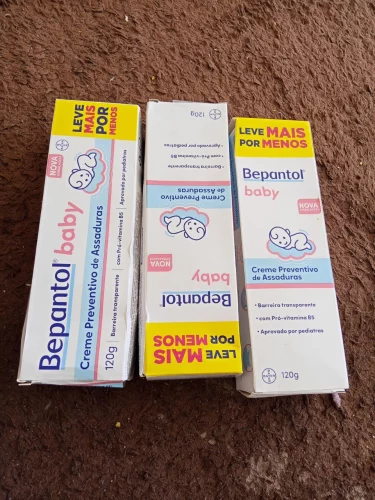 Kit 3 Pomada Assadura Bepantol Baby 120g