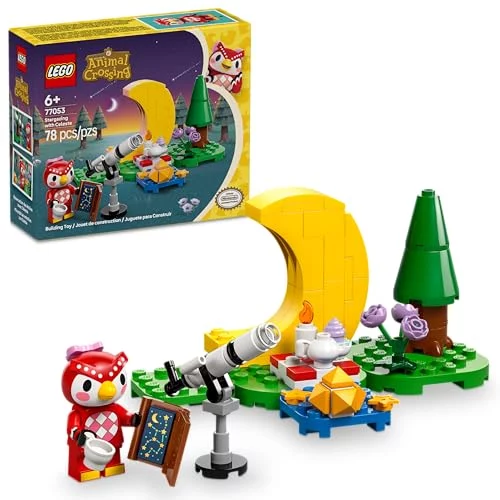 🛍️LEGO Animal Crossing Admirando estrelas com Celeste 77053