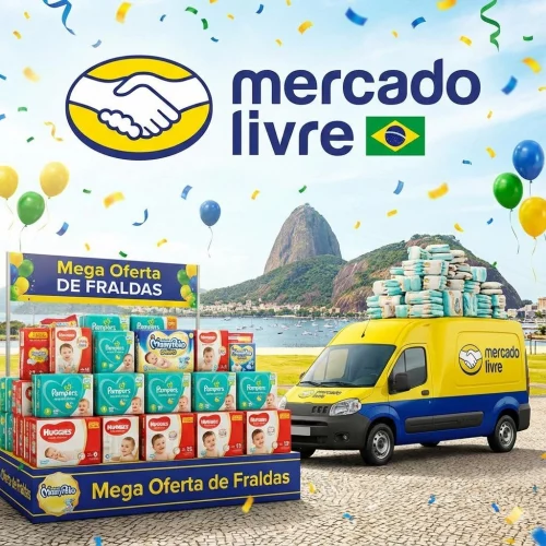 Mais fraldas com 15% OFF - Corre!!!
