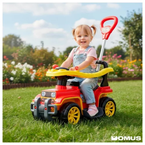 Maral Carrinho Com Chassis Jip Jip Bombeiro Multicor