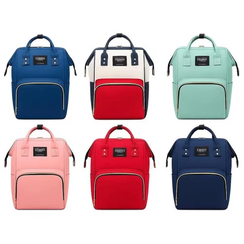 Mochila Maternidade Bolsa Bebê Multifunção Impermeável Portátil Para Fraldas e Mamadeiras e Alça de Mão Confortável - TUBARÃO STORES