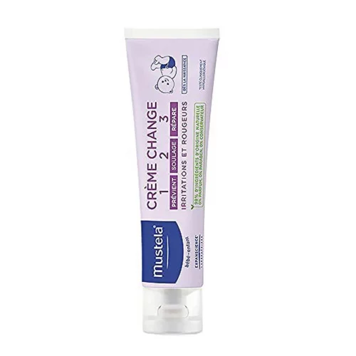 Mustela Creme Preventivo De Assaduras Vitaminado 1>2>3 108g - Pomada Antiassaduras Para Bebês Com Tripla Ação - 98% De Ingredientes De Origem Natural