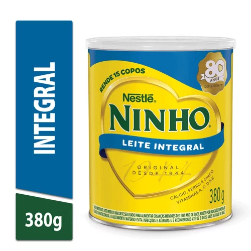 Ninho - Leite em Pó, Integral, 380g