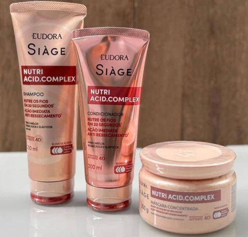 🚨 Nutri Acid.complex Siàge Shampoo + Condicionador + Máscara