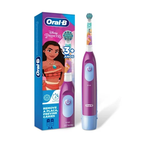 Oral-B Disney Princess, Escova de Dentes Elétrica Infantil