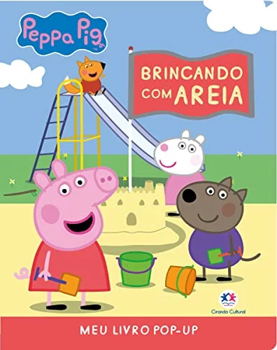 🛍️Peppa Pig - Brincando com areia