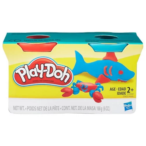 Play-Doh 2 Potes de 84g Aleatórios