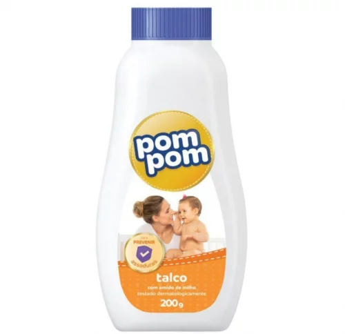 Pom Pom Talco 200G