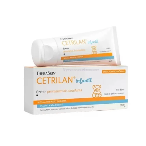 Pomada Assadura Cetrilan Infantil 120g Pomada Assadura Cetrilan Infantil 120g