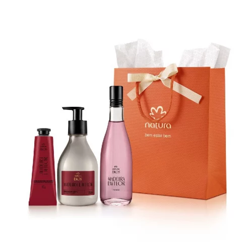 Presente Natura Ekos Madeira em Flor (3 produtos)