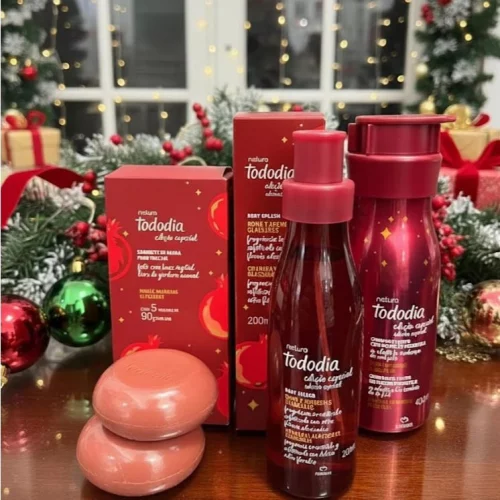 Presente Natura Tododia Romã e Amêndoas Glaceadas (3 produtos)
