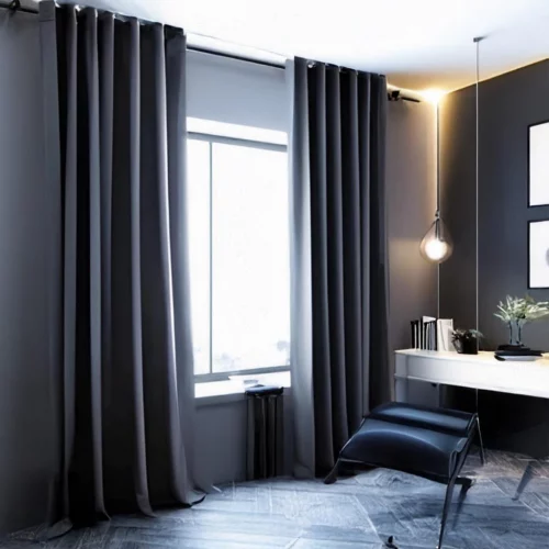 Sabe aquele momento de relaxar sem luzinha chata? ☀️✨ Com essa cortina, seu quarto vira um verdadeiro ninho de tranquilidade!