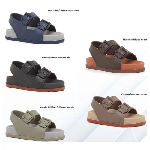 SANDALIA INFANTIL PLATAFORMA BABY MASCULINO LANÇAMENTO