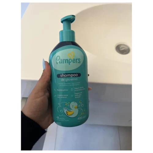 Shampoo Infantil De Glicerina Pampers 400ml