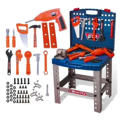Super Kit Ferramenta Com Furadeira Brinquedo Infantil
