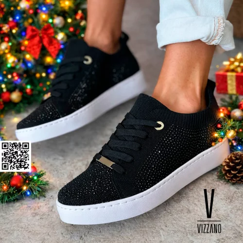 ▪ Tênis VIZZANO Cristal Feminino ▪ Tênis VIZZANO Cristal Feminino